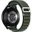 Ремешок для Xiaomi Amazfit GTR 22e - темно-зеленый Watchbands NormalCloth Wave ширина крепления 22мм нейлоновый (W22-7WB11675467) - миниатюра 1