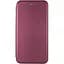Шкіряний чохол-книжка Epik Classy для Tecno Pop 5 LTE Бордовий - мініатюра 1