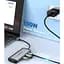 USB-Хаб Vention Type-C to HDMI/USB3.0*3/PD Converter 0.15M Gray Metal Type (CNBHB) - мініатюра 4