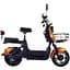 Электроскутер Двухместный Crosser CR2 (800W, 60V, 24Ah, графеновый АБК) Оранжевый - миниатюра 3