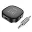 Bluetooth аудіо ресивер Hoco E80 Travel (AUX 3.5mm) Black - мініатюра 3