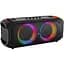 Колонка портативна 2.0 Real-El X-795, Black, 70 Вт (2 x 35 Вт), Bluetooth 5.3, TWS, RGB підсвічування, AUX / USB / microSD, пластик, два мікрофонні входи з функцією місяць, акумулятор (7000 mAh, Type-C), пульт ДК - мініатюра 1