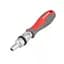 Викрутка реверсивна INTERTOOL VT-3360 з карданом, набір насадок та головок 21 шт, Cr-V - мініатюра 5
