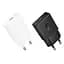 Сетевое зарядное устройство Hoco N72 Speed ​​single-port PD20W ultra-thin charger(EU белый) - миниатюра 1