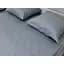 Простирадло Ecotton Natural Grey на резинці сатин 180х200 см сіре (24858) - мініатюра 1