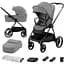 Універсальна коляска 2 в 1 Kinderkraft Nea Platinum Grey - мініатюра 1
