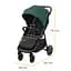 Прогулянкова коляска Kinderkraft Route Platinum Green - мініатюра 9