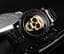 Оригінальний годинник Skmei Skull 9178 Black Gold - мініатюра 3
