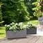 Вазон Lechuza Balconera Stone 80 пісочно-бежевий (15661) - мініатюра 4