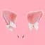 Косплей аксесуар Cat ears Котячі вушка рожеві AC CE 01 - мініатюра 2
