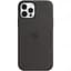 Чохол Silicone Case з MagSafe для Apple iPhone 12/12 Pro (Black) ААА [53707] - мініатюра 1