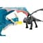 Інтерактивний дракон Dragons Як приборкати дракона Беззубик зі звуковими ефектами 30 см чорний (SM66662/9580) - мініатюра 6