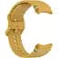 Силиконовый ремешок BeCover Ribbed Tape Samsung Galaxy Watch (20 mm) 3 41 mm/4 40mm-44mm/5 40-44mm/6 40-44mm/7 40-44mm Yellow (712051) - миниатюра 2