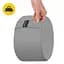 Подушка для йоги та медитації 4FIZJO Zafu кругла 32 x 20 см Grey (P-5907739315533) - мініатюра 6