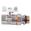Кран кульовий з американкою Q Professional QP003 PN40 3/4″ антипротікання, Білий метелик - мініатюра 1