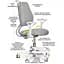 Детское кресло Evo-Kids Mio Ergo Grey (Y-507 G) - миниатюра 2