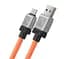 Кабель Baseus CoolPlay Series Fast Charging Cable USB to Type-C 100W 2m CAKW000707 Orange - мініатюра 2