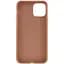 Силиконовый чехол Candy для Apple iPhone 14 Plus (6.7) Коричневый - миниатюра 2