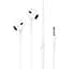 Навушники Hoco crystal earphones with mic M1 Max 3.5 мм білі - мініатюра 1