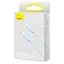 Кабель Baseus Jelly Liquid Silica Gel Fast Charging Data Type-C to Type-C100W 1.2m CAGD030003 Blue - мініатюра 3