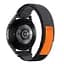 Браслет для Huawei Watch GT2GT3 42mm - черно-оранжевый Watchbands NormalCloth ширина крепления 20мм нейлоновый (W21-5WB12771177) - миниатюра 2