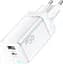 Зарядний пристрій Essager Zhiqi 45W GaN Travel Charger A+C євровилка біле - мініатюра 2