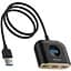Usb-хаб Baseus Square Round Usb to Usb 3.0 + 3Usb 2.0 (1m) - миниатюра 1