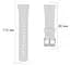 Силіконовий ремінець Primo Classic Shape для Samsung Gear Fit 2/Fit 2 Pro (SM-R360/R365) White - мініатюра 5