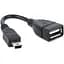 Переходник GRAND с USB-мами на miniUSB-тапу OTG-адаптер - миниатюра 1