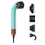 Фен-стайлер для волосся Super Hairdryer 1600 Вт 4 насадки, блакитний - мініатюра 4