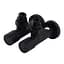 Набір Кран вентильний кутовий з американкою Solomon Lux 1/2″ 7777 (2шт.) Black 000020284 - мініатюра 1