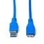 Кабель Prologix для зовнішніх жорстких дисків USB-A 3.0 для USB Micro-B 1,8 м, 5 Гбіт/с, синій (PR-USB-P-12-30-18m) (PR-USB-P-12-30-18m_бн) - мініатюра 2