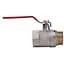 Кран кульовий прямий Q Professional 1 1/2″ ЗВ КР PN40 QP152 - мініатюра 2