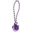 Flamingo Cotton Rope With Tennis Ball фламинго коттон роуп мяч на канате игрушка для собак L - миниатюра 1