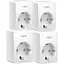 Розумна розетка TP-Link Tapo P100 (4-pack) (Tapo P100(4-pack)) - мініатюра 1