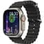 Розумний сенсорний смарт-годинник HK 8 pro Max Ultra Українське меню Black (16079-hbr) - мініатюра 1