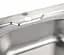 Кухонная мойка Brinex 5050 0.6 мм, врезная BRIN5050SAT06 - миниатюра 5