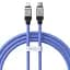 Кабель Baseus CoolPlay Series Fast Charging Cable Type-C to Lightning 20W 2m CAKW000103 Blue - миниатюра 1