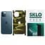 Защитная гидрогелевая пленка SKLO Back (тыл+грани+лого) Camo для Apple iPhone 11 Pro (5.8) Коричневый / Army Brown - миниатюра 1