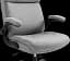 Офисное кресло GT Racer серое (B-3021 Fabric Gray) - миниатюра 5