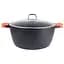 Каструля Bohmann BH 7350-30 MRB з антипригарним покриттям, подвійним дном з литого алюмінію з кришкою - мініатюра 1