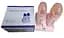 Воскоплав двухкассетный Global Fashion Depilatory Heater 2в1 с подставкой для депиляции волос Персиковый 40 Вт - миниатюра 2