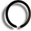 Стальная пластина DK для MagSafe Ring на скотче (Кольцо С / black) - мініатюра 3