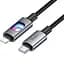 Дата кабель Hoco U144 New Type-C to Lightning 27W (1.2m) Black - мініатюра 3