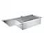 Кухонная мойка двойная Grohe EX Sink K1000 крыло слева 31582SD0, Нержавеющая сталь - миниатюра 1