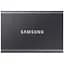 Зовнішній SSD накопичувач Samsung T7 500 GB Titan [MU-PC500T/WW] Gray [71859] - мініатюра 1