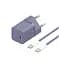 Мережевий зарядний пристрій Baseus GaN5 Fast Charger (mini) 1C 30 W EU Cable Type-C to Type-C 1m P10110902523-00 - мініатюра 1