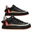 Кеды Grogu Размер 39 (длина стельки 250 мм) Black-Orange - миниатюра 1