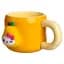 Чашка фарфоровая Yiwu Sanrio 400 мл с магнитом оранжевый Yiwu FM-37B - миниатюра 4