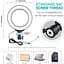 Кильцева USB LED лампа Puluz PKT3036 6.2 "+ штатив 1.1 м - миниатюра 2